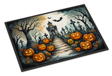 Load image into Gallery viewer, Marigold Spooky Halloween Doormat - 24x36 Decorative Floor Mat – Indoor/Outdoor Rug with Artistic Flair