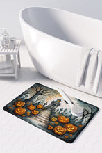 Load image into Gallery viewer, Marigold Spooky Halloween Memory Foam Kitchen Mat