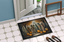 Load image into Gallery viewer, Mummies Spooky Halloween Doormat -  18x27 Decorative Floor Mat – Indoor/Outdoor Rug