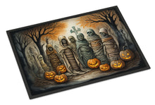 Load image into Gallery viewer, Mummies Spooky Halloween Doormat -  18x27 Decorative Floor Mat – Indoor/Outdoor Rug