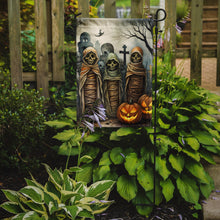 Load image into Gallery viewer, Mummies Spooky Halloween Garden Flag – Outdoor Decorative Yard Flag