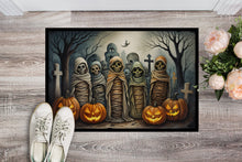 Load image into Gallery viewer, Mummies Spooky Halloween Doormat - 24x36 Decorative Floor Mat – Indoor/Outdoor Rug with Artistic Flair