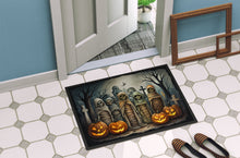 Load image into Gallery viewer, Mummies Spooky Halloween Doormat -  18x27 Decorative Floor Mat – Indoor/Outdoor Rug