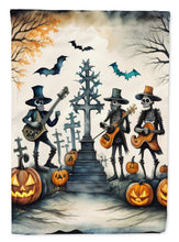 Load image into Gallery viewer, Mariachi Skeleton Band Spooky Halloween Garden Flag – Outdoor Decorative Yard Flag