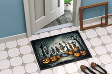 Load image into Gallery viewer, Mariachi Skeleton Band Spooky Halloween Doormat -  18x27 Decorative Floor Mat – Indoor/Outdoor Rug