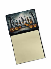 Load image into Gallery viewer, Mariachi Skeleton Band Spooky Halloween Sticky Note Holder- Refiilable Desk Accessory Note Pad