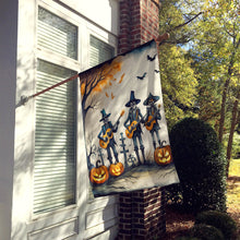 Load image into Gallery viewer, Mariachi Skeleton Band Spooky Halloween House Flag