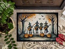 Load image into Gallery viewer, Mariachi Skeleton Band Spooky Halloween Doormat -  18x27 Decorative Floor Mat – Indoor/Outdoor Rug