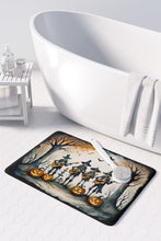 Load image into Gallery viewer, Mariachi Skeleton Band Spooky Halloween Memory Foam Kitchen Mat