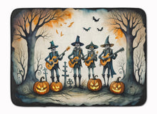Load image into Gallery viewer, Mariachi Skeleton Band Spooky Halloween Memory Foam Kitchen Mat
