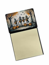 Load image into Gallery viewer, Mariachi Skeleton Band Spooky Halloween Sticky Note Holder- Refiilable Desk Accessory Note Pad