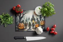 Load image into Gallery viewer, Orcs Spooky Halloween Glass Cutting Boards – Durable, Decorative Kitchen Art Large