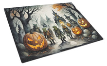 Load image into Gallery viewer, Orcs Spooky Halloween Glass Cutting Boards – Durable, Decorative Kitchen Art Large