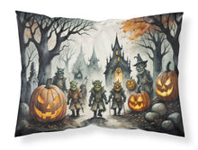 Load image into Gallery viewer, Orcs Spooky Halloween Fabric Standard Pillowcase – Artistic Decorative Front, White Back