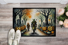 Load image into Gallery viewer, Orcs Spooky Halloween Doormat -  18x27 Decorative Floor Mat – Indoor/Outdoor Rug