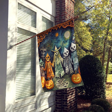 Load image into Gallery viewer, Papel Picado Skeletons Spooky Halloween House Flag