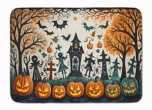 Load image into Gallery viewer, Papel Picado Skeletons Spooky Halloween Memory Foam Kitchen Mat