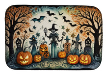 Load image into Gallery viewer, Papel Picado Skeletons Spooky Halloween Dish Drying Mat