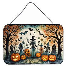 Load image into Gallery viewer, Papel Picado Skeletons Spooky Halloween Wall or Door Hanging Prints