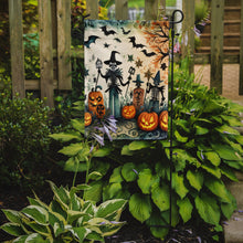 Load image into Gallery viewer, Papel Picado Skeletons Spooky Halloween Garden Flag – Outdoor Decorative Yard Flag