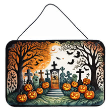 Load image into Gallery viewer, Papel Picado Skeletons Spooky Halloween Wall or Door Hanging Prints