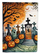 Load image into Gallery viewer, Papel Picado Skeletons Spooky Halloween Garden Flag – Outdoor Decorative Yard Flag