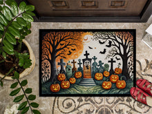 Load image into Gallery viewer, Papel Picado Skeletons Spooky Halloween Doormat -  18x27 Decorative Floor Mat – Indoor/Outdoor Rug
