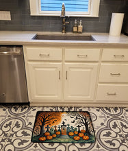 Load image into Gallery viewer, Papel Picado Skeletons Spooky Halloween Memory Foam Kitchen Mat