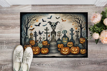 Load image into Gallery viewer, Pet Cemetery Spooky Halloween Doormat -  18x27 Decorative Floor Mat – Indoor/Outdoor Rug