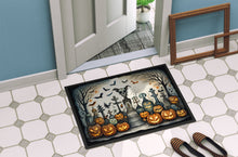 Load image into Gallery viewer, Pet Cemetery Spooky Halloween Doormat -  18x27 Decorative Floor Mat – Indoor/Outdoor Rug