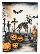 Load image into Gallery viewer, Pet Cemetery Spooky Halloween House Flag