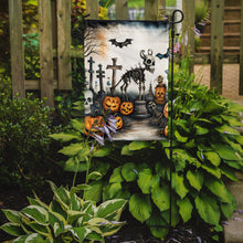Load image into Gallery viewer, Pet Cemetery Spooky Halloween Garden Flag – Outdoor Decorative Yard Flag