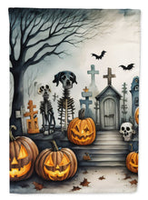 Load image into Gallery viewer, Pet Cemetery Spooky Halloween House Flag