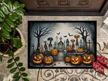 Load image into Gallery viewer, Pet Cemetery Spooky Halloween Doormat -  18x27 Decorative Floor Mat – Indoor/Outdoor Rug