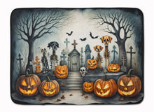 Load image into Gallery viewer, Pet Cemetery Spooky Halloween Memory Foam Kitchen Mat