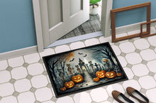 Load image into Gallery viewer, Skeleton Spooky Halloween Doormat -  18x27 Decorative Floor Mat – Indoor/Outdoor Rug