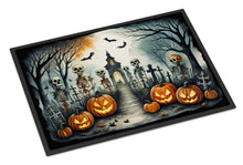 Load image into Gallery viewer, Skeleton Spooky Halloween Doormat -  18x27 Decorative Floor Mat – Indoor/Outdoor Rug
