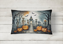 Load image into Gallery viewer, Skeleton Spooky Halloween Fabric Decorative Pillow