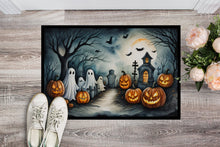 Load image into Gallery viewer, Ghosts Spooky Halloween Doormat -  18x27 Decorative Floor Mat – Indoor/Outdoor Rug