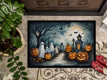 Load image into Gallery viewer, Ghosts Spooky Halloween Doormat -  18x27 Decorative Floor Mat – Indoor/Outdoor Rug