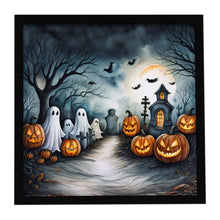 Load image into Gallery viewer, Ghosts Spooky Halloween Framed Metal Print