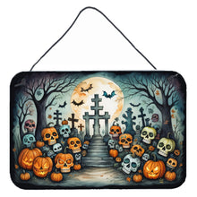 Load image into Gallery viewer, Calaveras Sugar Skulls Spooky Halloween Wall or Door Hanging Prints