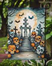 Load image into Gallery viewer, Calaveras Sugar Skulls Spooky Halloween Garden Flag – Outdoor Decorative Yard Flag