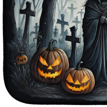 Load image into Gallery viewer, The Grim Reaper Spooky Halloween Dish Drying Mat