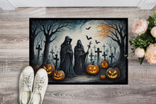 Load image into Gallery viewer, The Grim Reaper Spooky Halloween Doormat -  18x27 Decorative Floor Mat – Indoor/Outdoor Rug