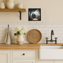 Load image into Gallery viewer, The Grim Reaper Spooky Halloween Framed Metal Print