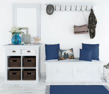 Load image into Gallery viewer, The Grim Reaper Spooky Halloween Fabric Decorative Pillow