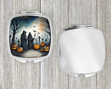 Load image into Gallery viewer, The Grim Reaper Spooky Halloween Compact Mirror – Stylish Purse Mirror with Artistic Covers