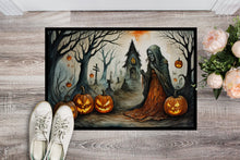 Load image into Gallery viewer, The Weeping Woman Spooky Halloween Doormat -  18x27 Decorative Floor Mat – Indoor/Outdoor Rug