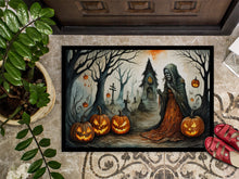 Load image into Gallery viewer, The Weeping Woman Spooky Halloween Doormat -  18x27 Decorative Floor Mat – Indoor/Outdoor Rug